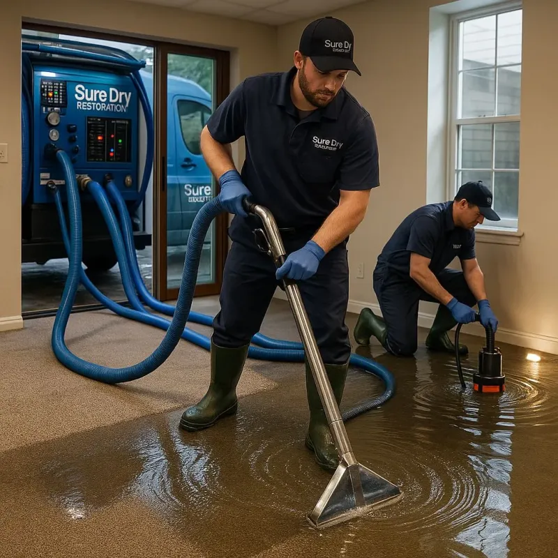 Water Extraction and Removal process in Meriwether County, GA